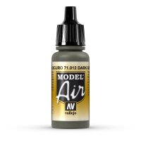 Vallejo (771012) Dunkelgrün, 17 ml
