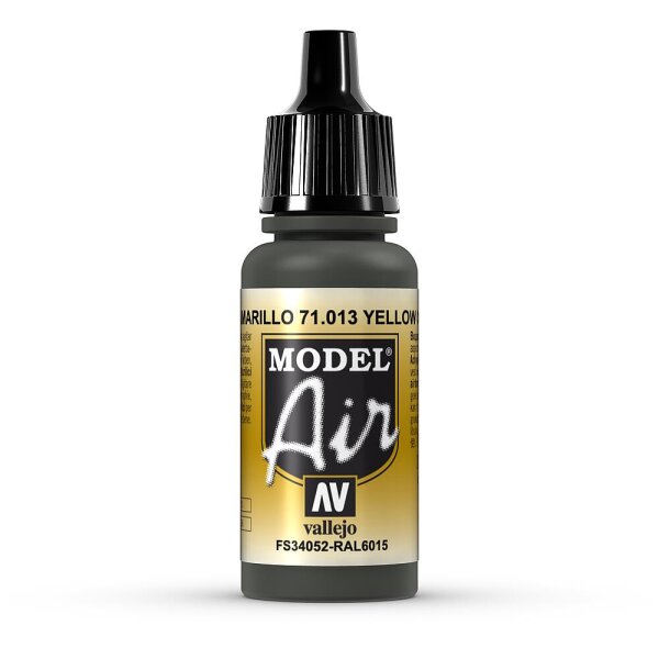 Vallejo 71013 Oliv Gelbgrün, 17 ml