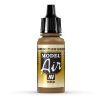 Vallejo (771032) Goldbraun, 17 ml