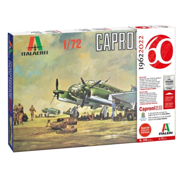 ITALERI 510000106 1:72 Caproni CA.313/314