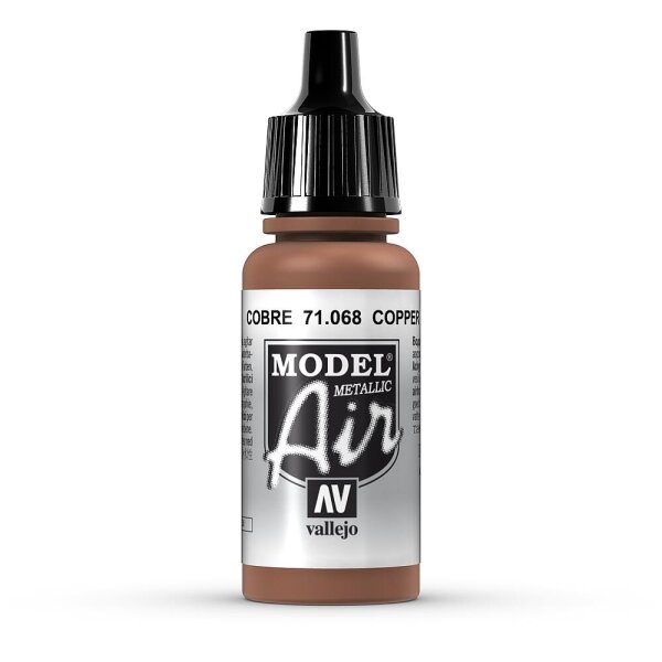 Vallejo (771068) Kupfer, Metallic, 17 ml