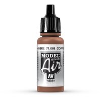 Vallejo (771068) Kupfer, Metallic, 17 ml