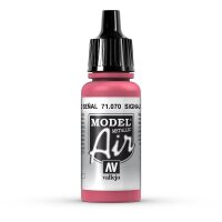 Vallejo (771070) Signalrot, Metallic, 17 ml