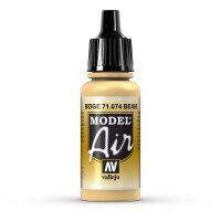 Vallejo (771074) Feldbraun, Metallic, 17 ml