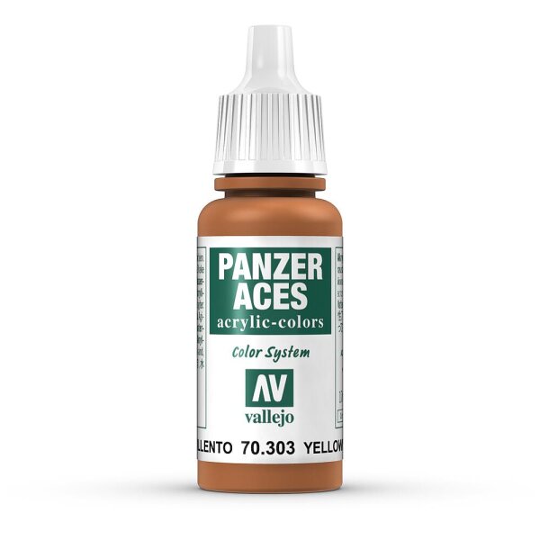 Vallejo (770303) gelblich-brauner Rost, 17 ml