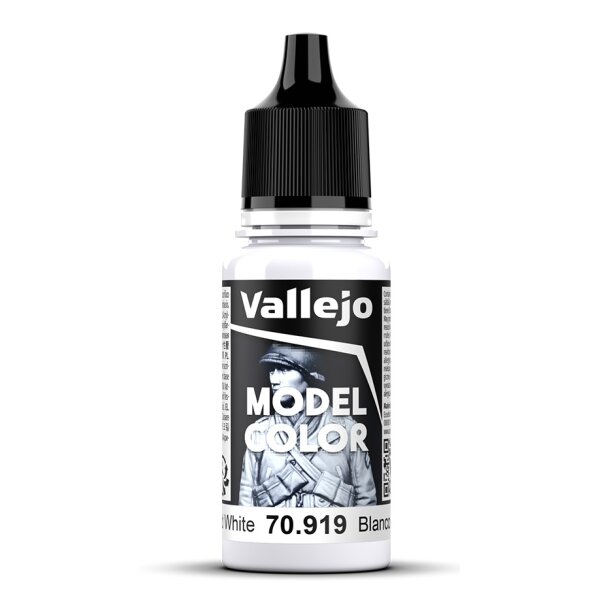 Vallejo 70919 Grundierung, weiß, Matt, 18 ml