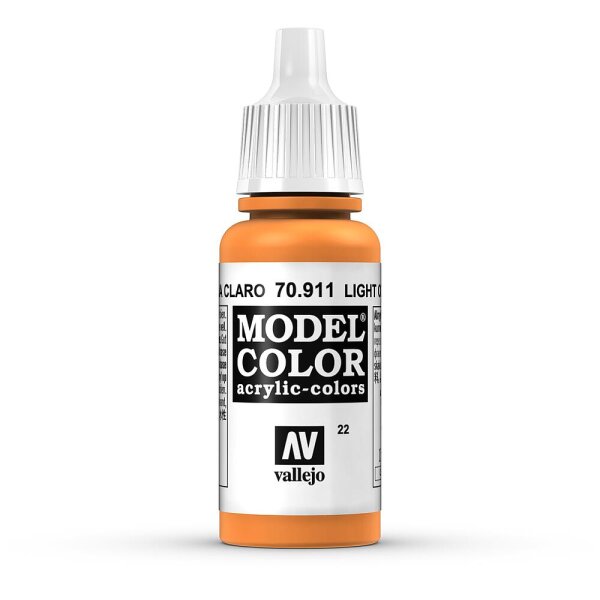 Vallejo (770911) Hellrotorange, Matt, 17 ml