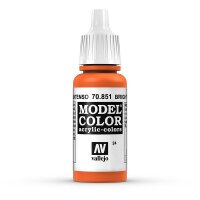 Vallejo (770851) Neonorange, Matt, 17 ml