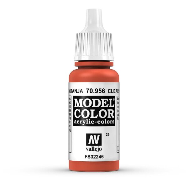 Vallejo 770956 Clear orange, 17 ml