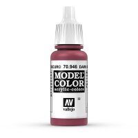 Vallejo (770946) Bordeauxrot, Matt, 17 ml