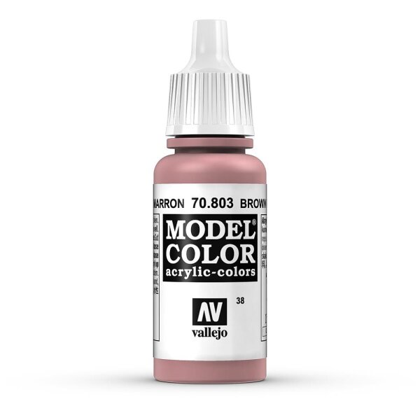 Vallejo (770803) Braunrot, Matt, 17 ml