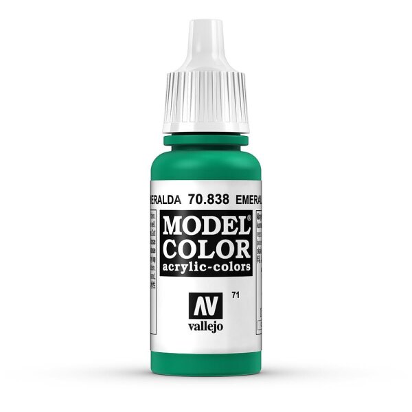Vallejo (770838) Smaragdgrün, Matt, 17 ml