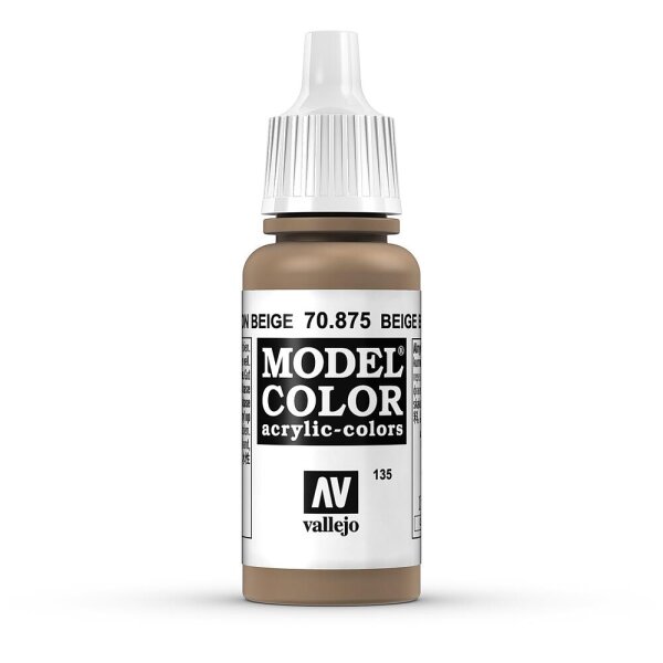 Vallejo (770875) Beigebraun, Matt, 17 ml