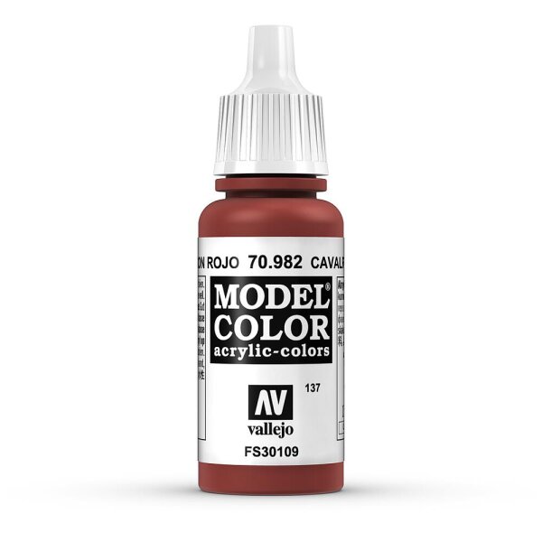 Vallejo (770982) Oxidrot, Matt, 17 ml