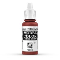 Vallejo (770982) Oxidrot, Matt, 17 ml