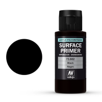 Vallejo 73602 Schwarz Primer Grundierung mit 60 ml Inhalt.