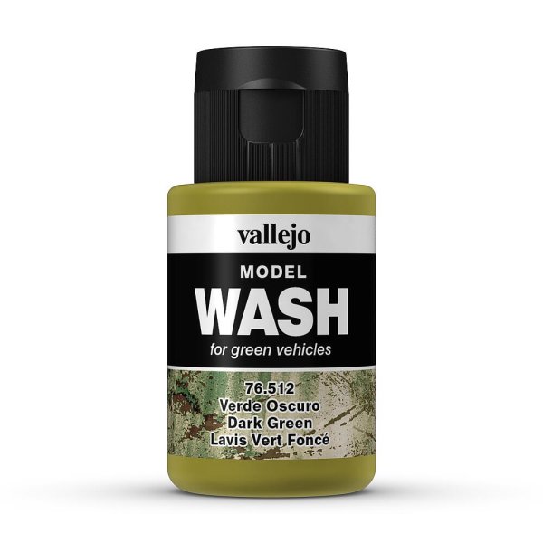 Vallejo (776512) Wash-Colour, dunkelgrün, 35 ml