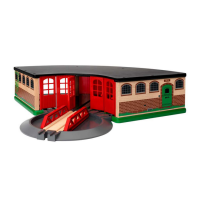 BRIO 33736 Großer Ringlokschuppen