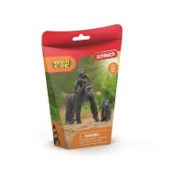 Schleich 42601 Flachland Gorilla Familie - WILD LIFE