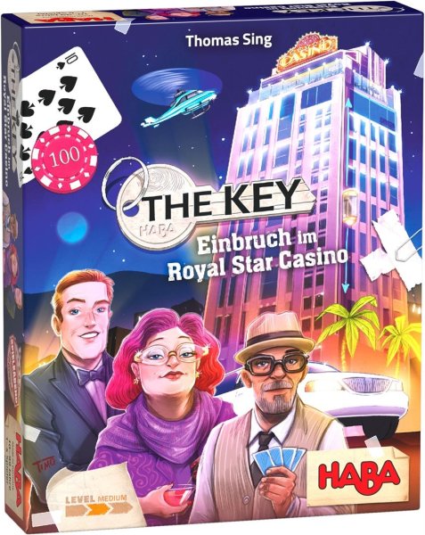 HABA 1306848001 The Key – Einbruch im Royal Star Casino