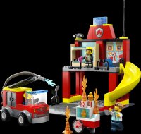 LEGO® 60375 City Feuerwehr Feuerwehrstation und...