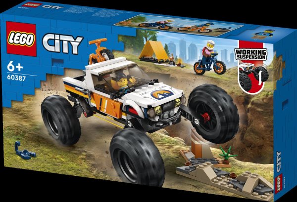 Abenteuer, € Fahrzeuge City Offroad LEGO® 60387 29,99