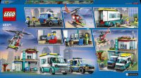 LEGO® 60371 City Hauptquartier der Rettungsfahrzeuge