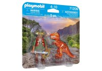 Playmobil 71206 DuoPack Abenteurer mit T-Rex