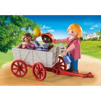 PLAYMOBIL 71258 City Life Starter Pack Erzieherin mit Bollerwagen