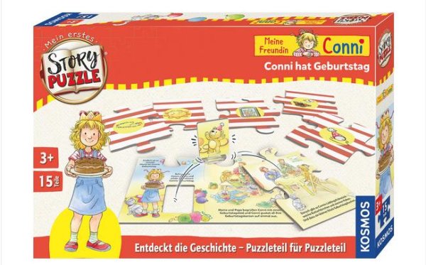 KOSMOS 683481 Mein erstes Story-Puzzle Conni hat Geburtstag