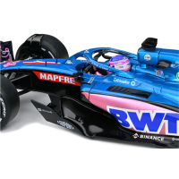 SOLIDO 421182120 1:18 Alpine A522 ALONSO blau