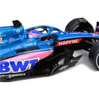 SOLIDO 421182120 1:18 Alpine A522 ALONSO blau