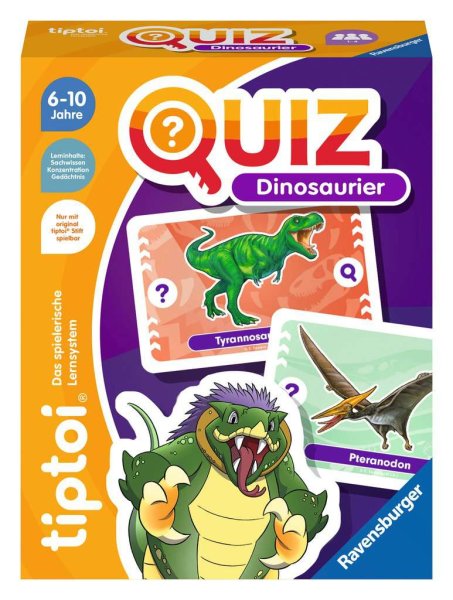 Ravensburger 00165  tiptoi® Quiz Dinosaurier