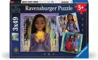 Ravensburger 05702 Disney Wish Ashas Wunsch 3x49 Teile Puzzle