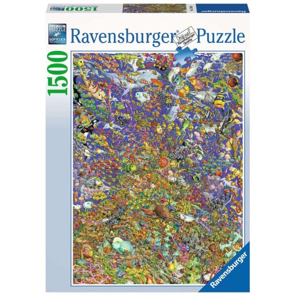 Ravensburger 17264 Viele bunte Fische 1500 Teile Puzzle