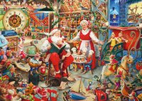 Ravensburger 17300 Santas Workshop 1000 Teile Puzzle