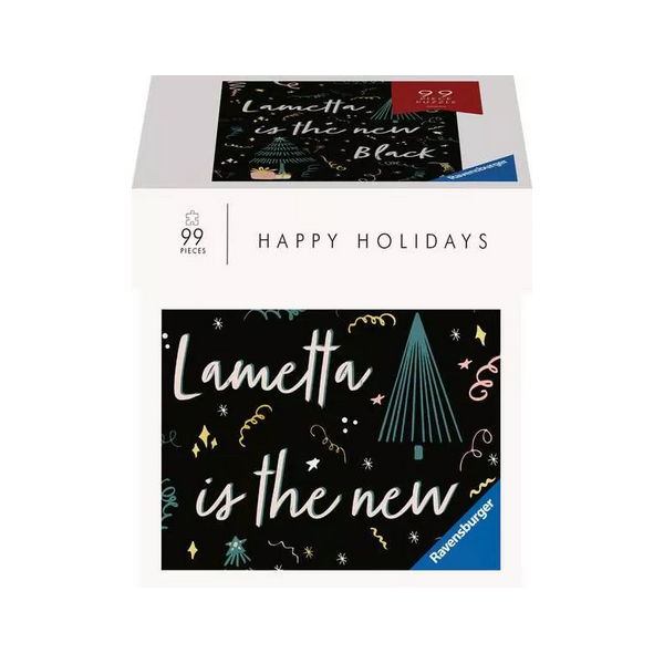 Ravensburger 17355 Lametta is the new Black 99 Teile Puzzle