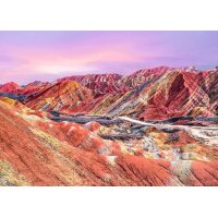 Ravensburger 17314 Regenbogenberge, China 1000 Teile Puzzle