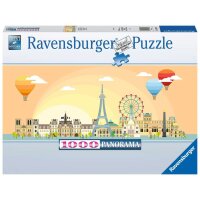 Ravensburger 17393 Ein Tag in Paris 1000 Teile Puzzle
