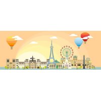 Ravensburger 17393 Ein Tag in Paris 1000 Teile Puzzle