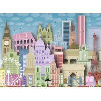Ravensburger 13355 Buntes Europa 300 Teile Puzzle