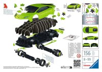 Ravensburger 11559 - 3D Puzzle Lamborghini Huracán...