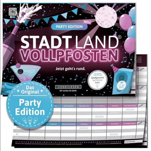 DENKRIESEN SL2014 STADT LAND VOLLPFOSTEN® - PARTY EDITION - "Jetzt geht’s rund."
