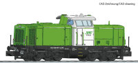 Fleischmann 721213 Diesellok V100, grün/weiß