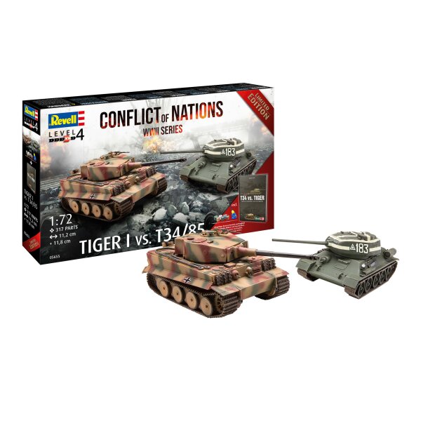 REVELL 05655 Geschenkset "Conflict of Nations WWII Series"