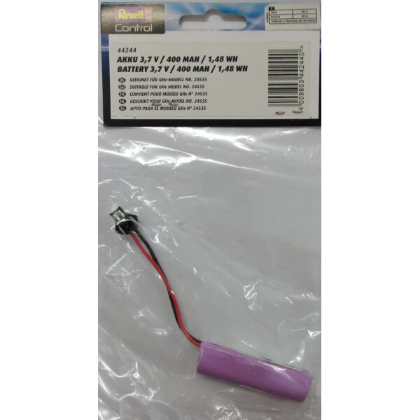 REVELL 44244 3,7 V 400 mAH Li-Ion Akku (24535)