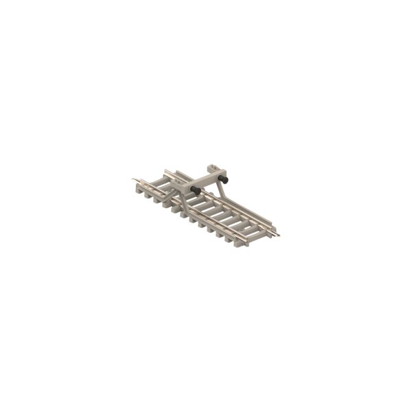 Minitrix Prellbock mit Betonschwellen