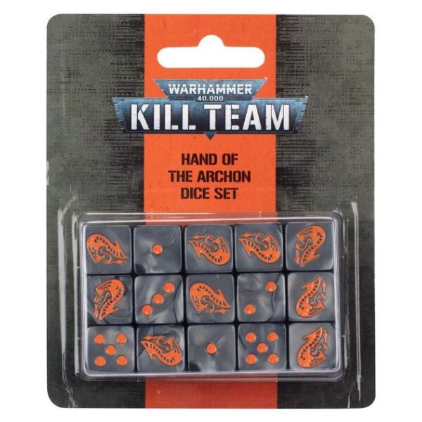 Games Workshop 103-29 KILL TEAM: HAND OF THE ARCHON DICE SET