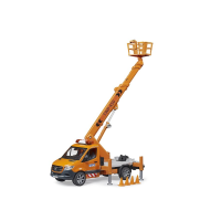 Bruder 02679 MB Sprinter Arbeitsbühne mit Light +...