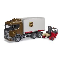 Bruder 03582 Scania Super 560R UPS Logistik-LKW mit...